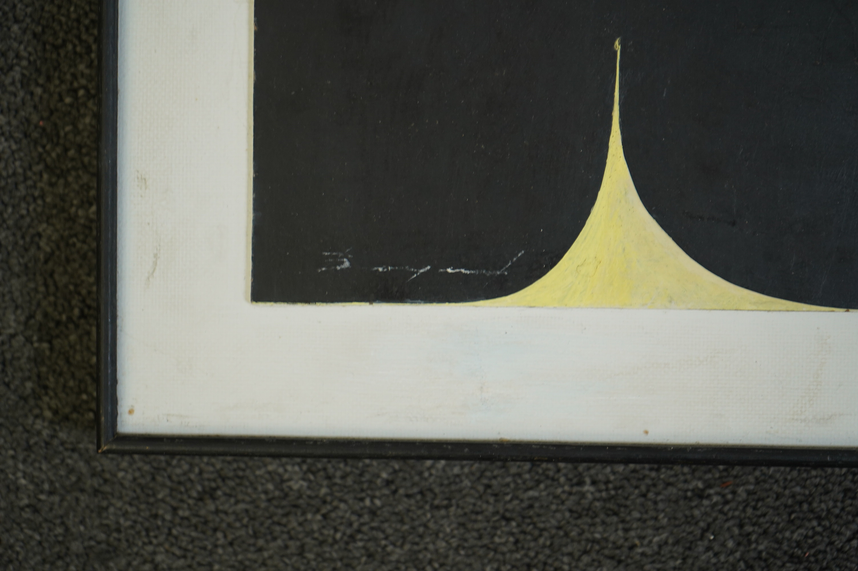 Bruce Beaugeard (English, 1924-2005), oil on board, Untitled, signed, 24 x 22.5cm. Condition - fair to good
